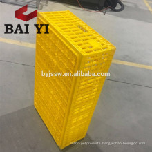 Plastic Material Animal Transport Cage For Chicken Use